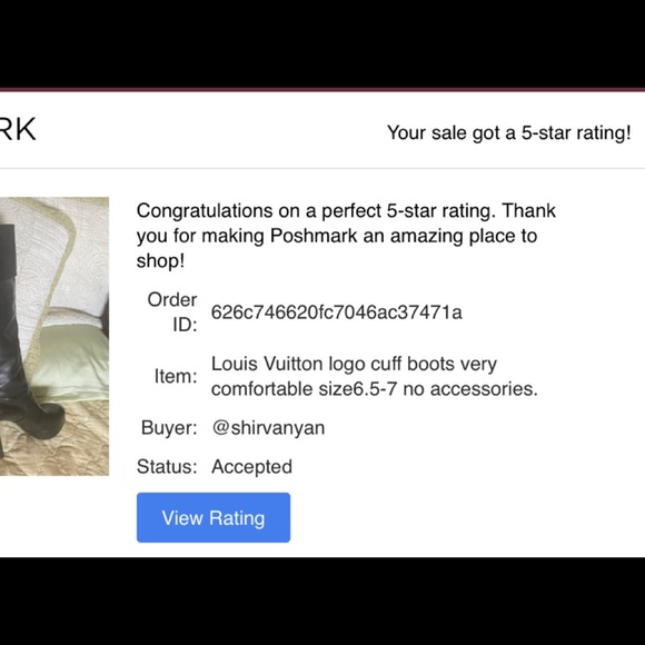 Posh 5 star ratings on my listings feed back 💗💗💗💗💗 - Picture 7 of 12